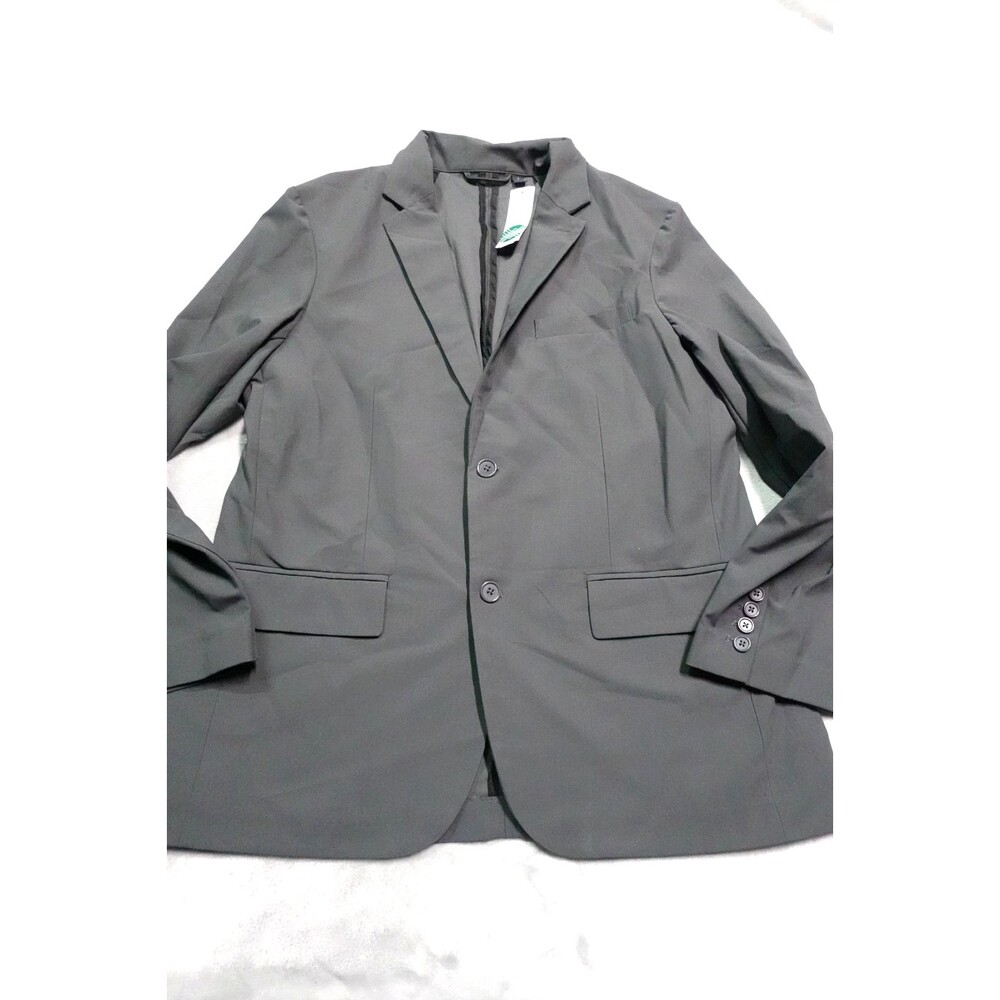 NWT 01.ALGO Dark Grey Large 2 Button Tech Blazer Stitch Fix